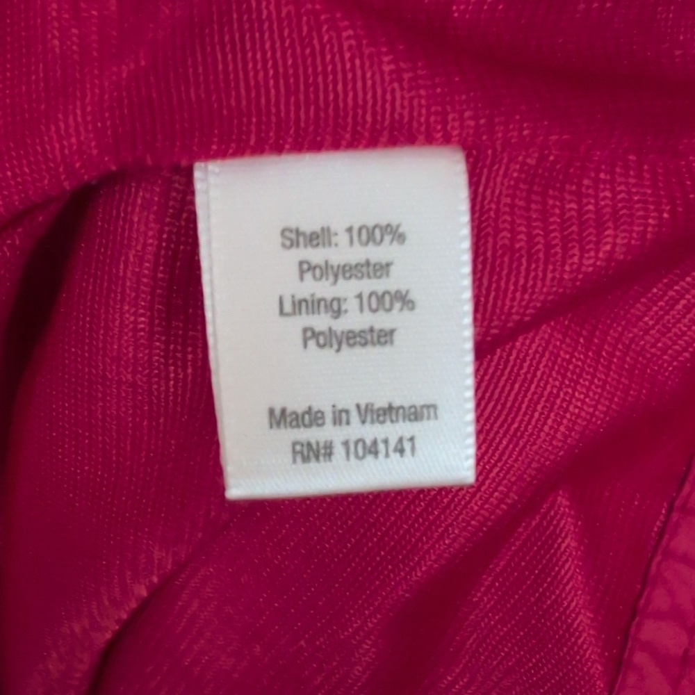 Lady Hagen Red Lightweight Golf Jacket Windbreaker - Women's XL - Picture 5 of 6